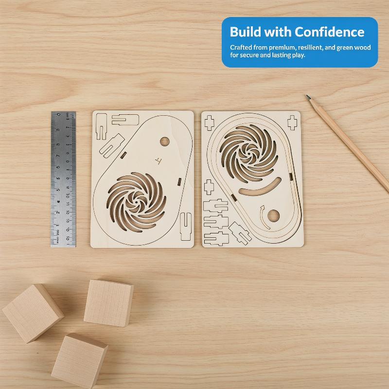 Science Toys Diy - Набор для научных экспериментов STEM: деревянный
