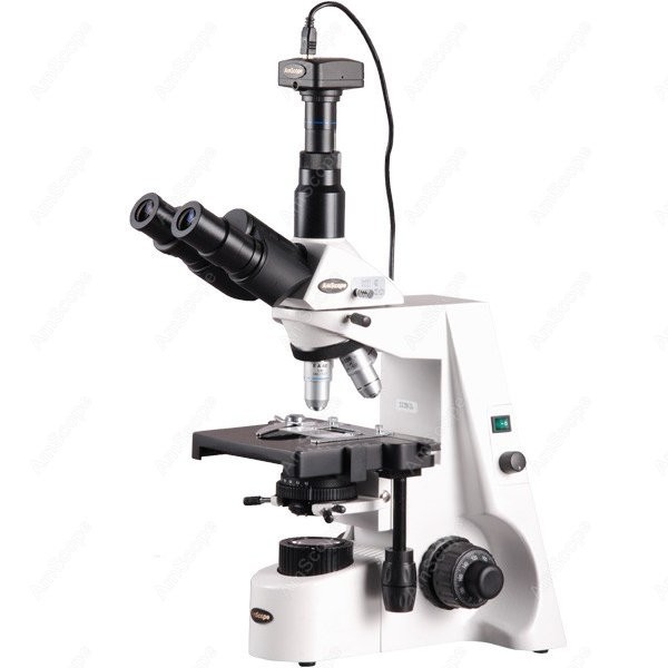 Microscope Compound 40X - Биологический компаундный микроскоп AmScope 40X-2500X Infinity