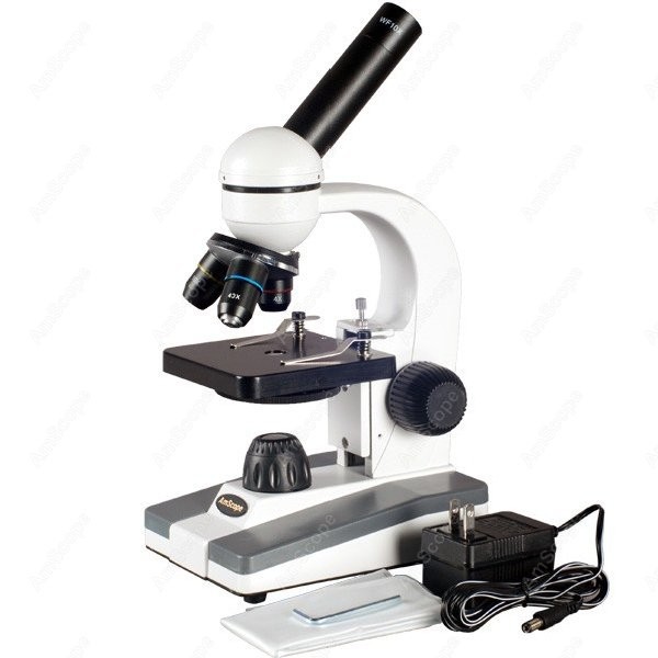 Microscope Compound 40X - Монокулярный биологический микроскоп AmScope серии M148