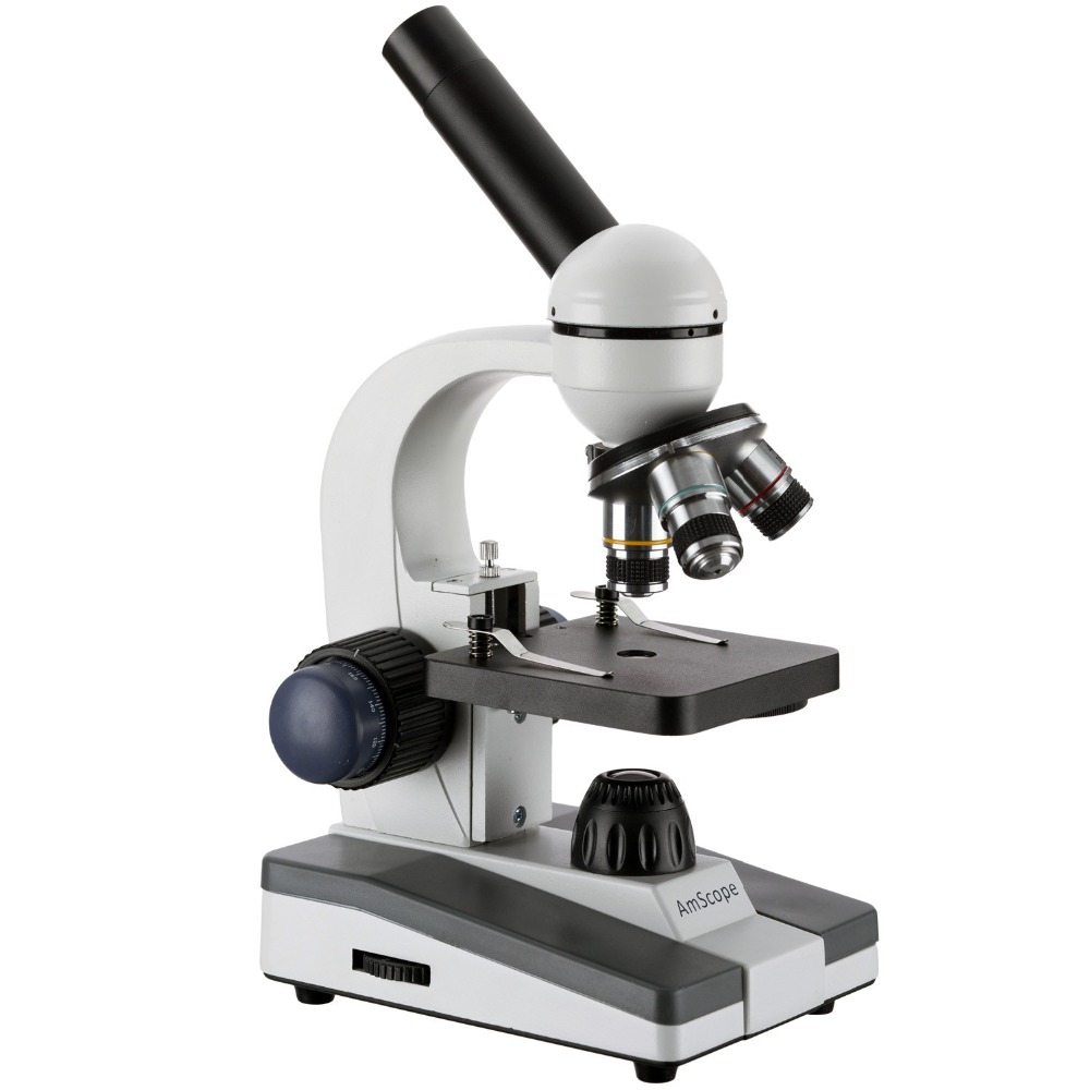 Портативный светодиодный монок – обзор и цена Microscope Compound 40X