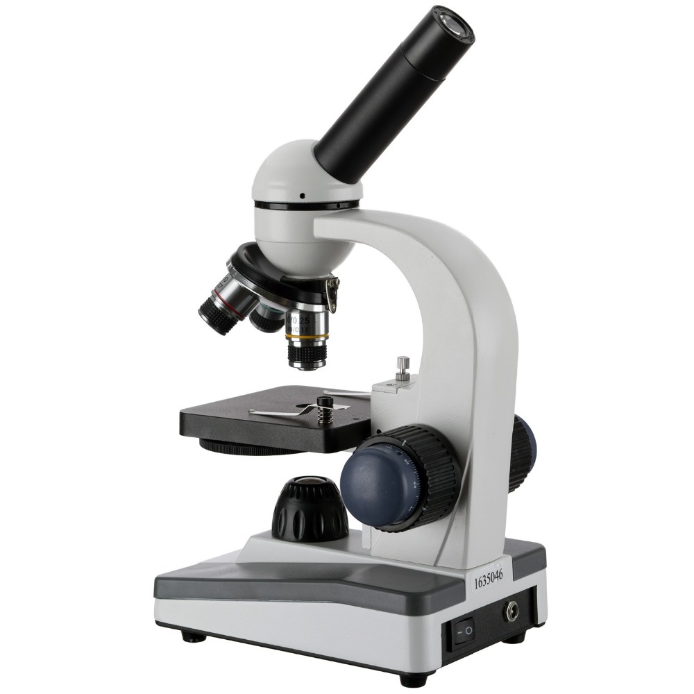 Портативный светодиодный монок – обзор и цена Microscope Compound 40X
