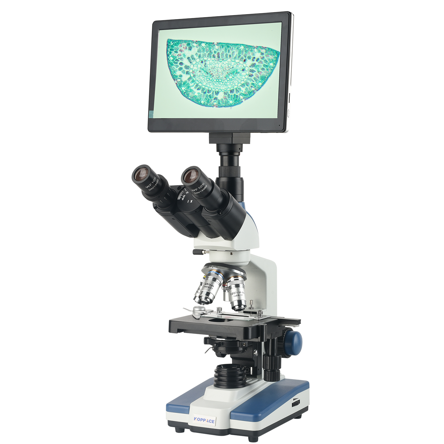 Лабораторный микроскоп KOPPACE – обзор и цена Microscope Compound 40X