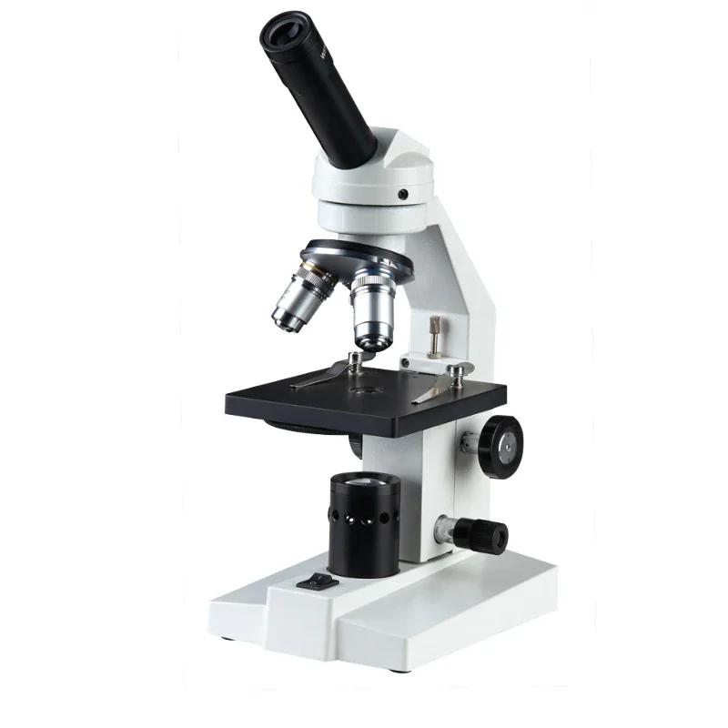 40X 100X 400X комбинированный  – обзор и цена Microscope Compound 40X