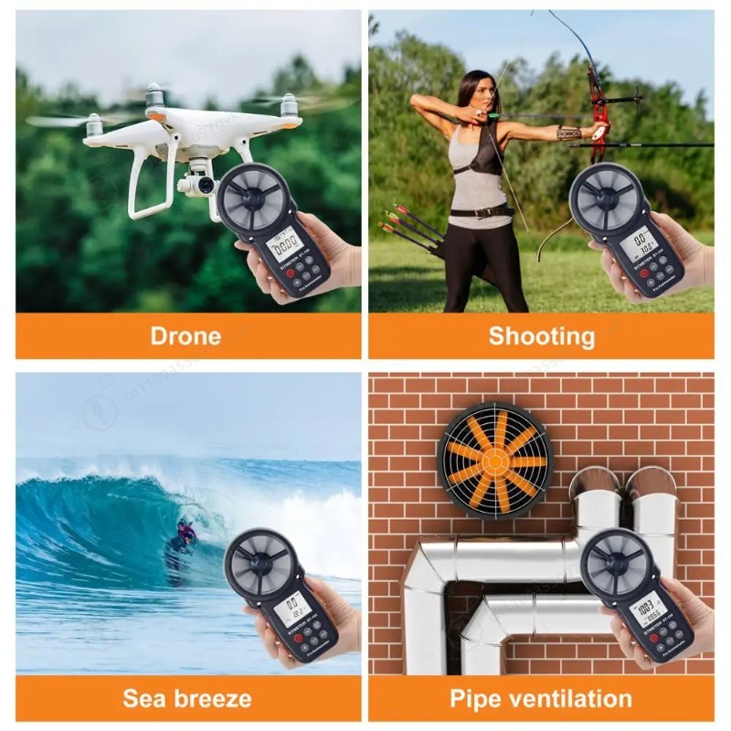 Цифровой анемометр BT-100: пор – обзор и цена Anemometer Wind Speed