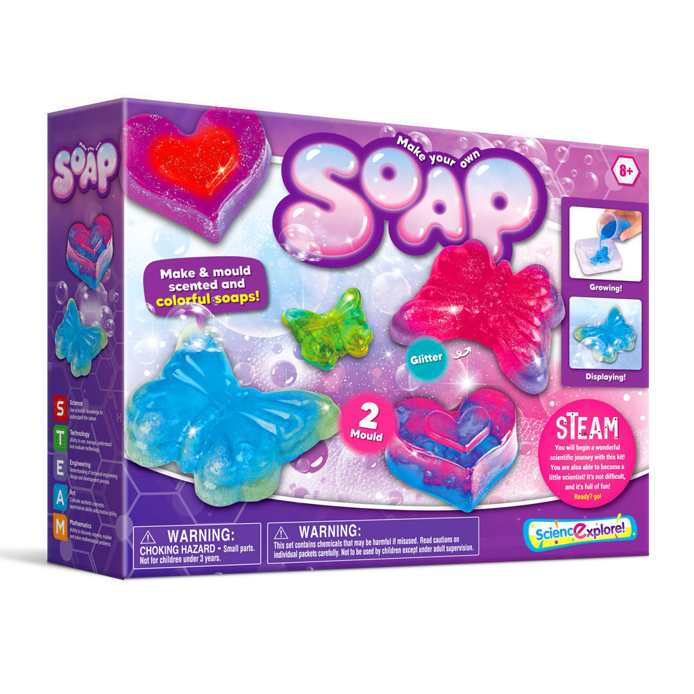 Набор для изготовления мыла св – обзор и цена Science Toys